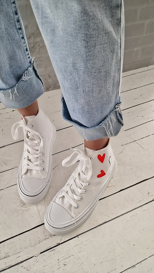 Sneaker WALK OF LOVE – WHITE