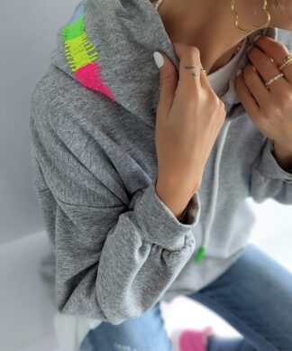 HOODIE  – RAINBOW SMILEY – versch. Farben