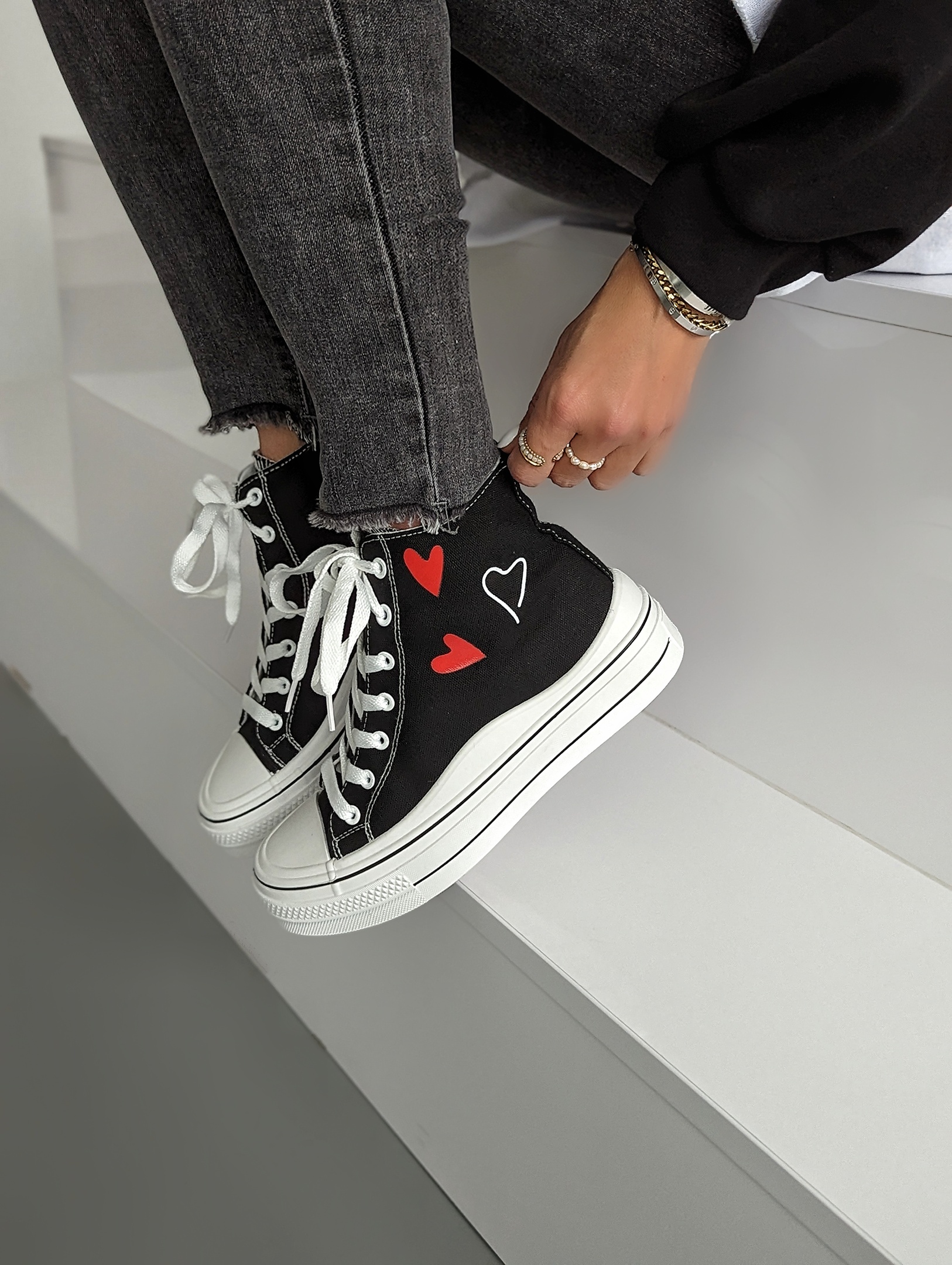 Sneaker WALK OF LOVE – BLACK