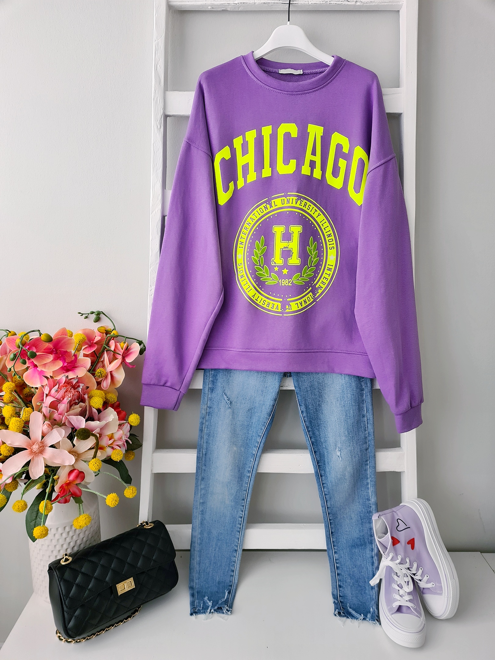 SWEATER – CHICAGO- versch. Farben