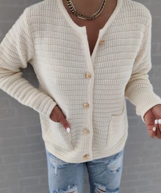 Boucle Knit Cardigan LOLA – versch. Farben