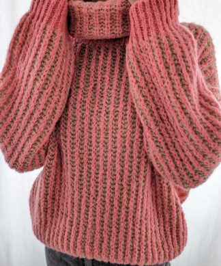 Rollkragenpullover FOLLOW YOU  – versch. Farben SALE