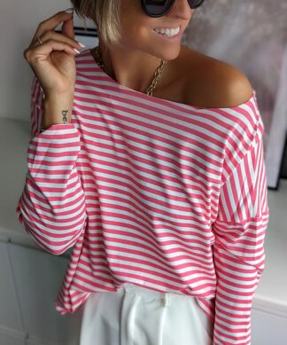 gestreiftes Longsleeve BASIC LINES – versch. Farben