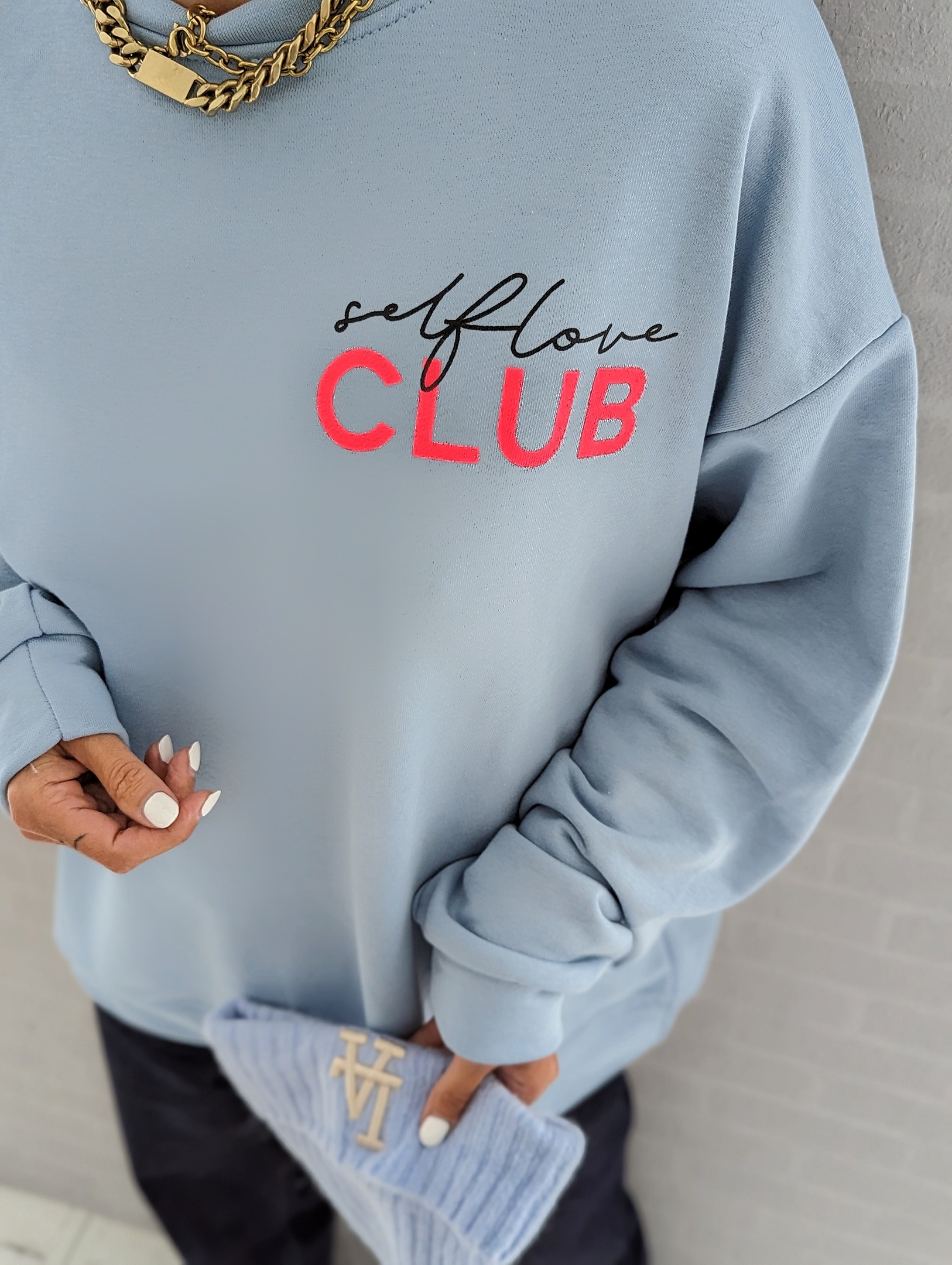 Sweater SELFLOVE CLUB – versch. Farben