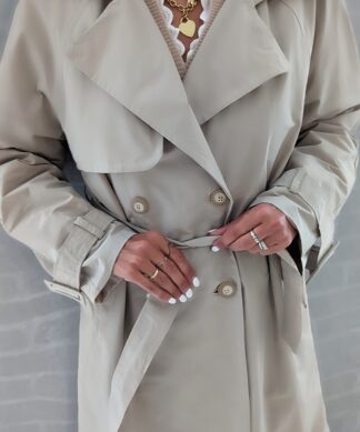 Langer Trench Coat – Sherlock – beige