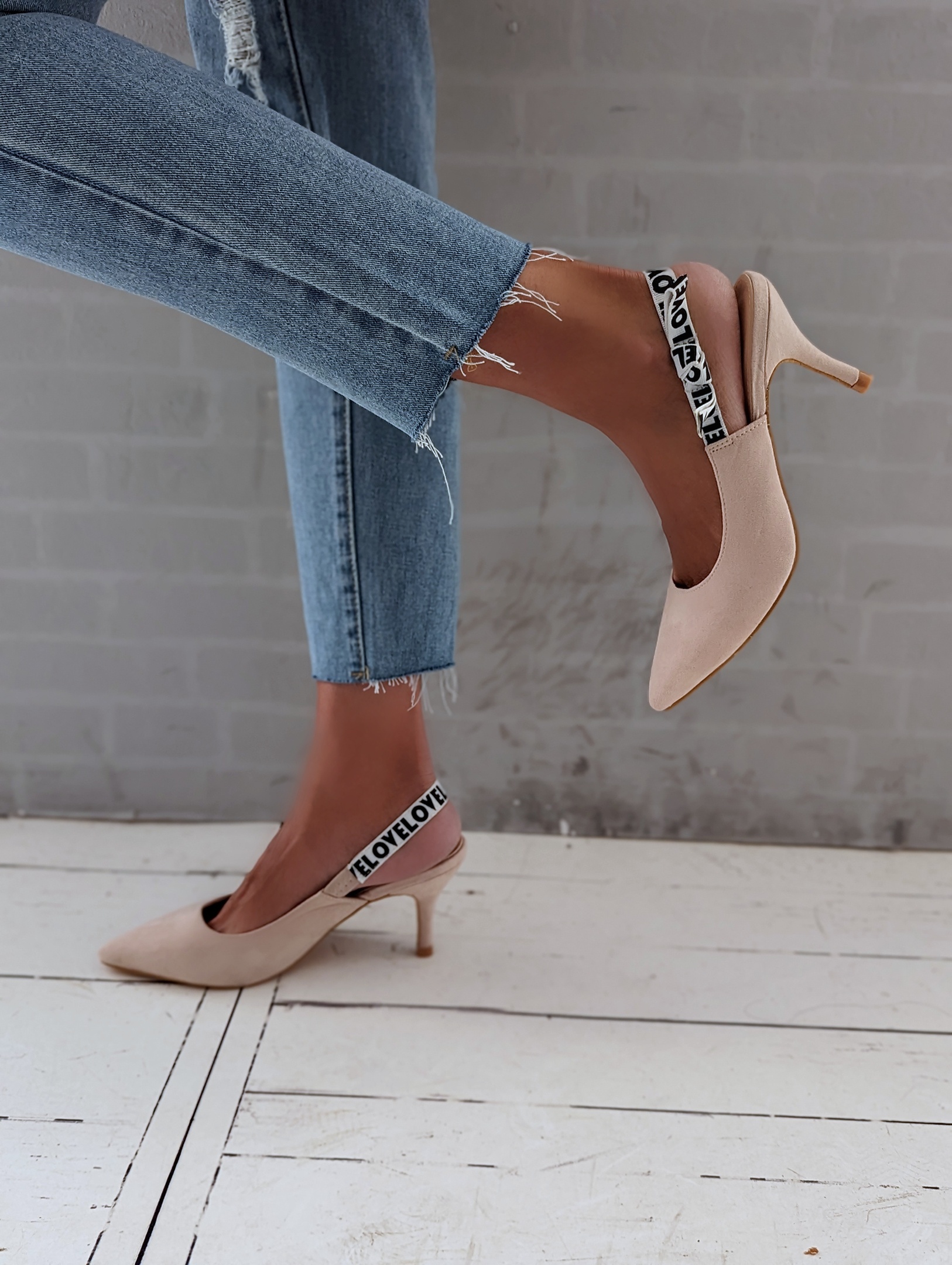 High Heels CARRIE IN LOVE – beige