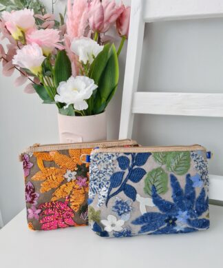 Clutch – STUNNING FLOWERS – versch. Farben