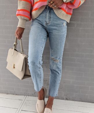 SLIM-Mom-Jeans – HEDI – light BLUE