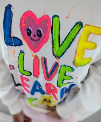Sweater – LOVE LIVE LEARN BECOME – versch. Farben