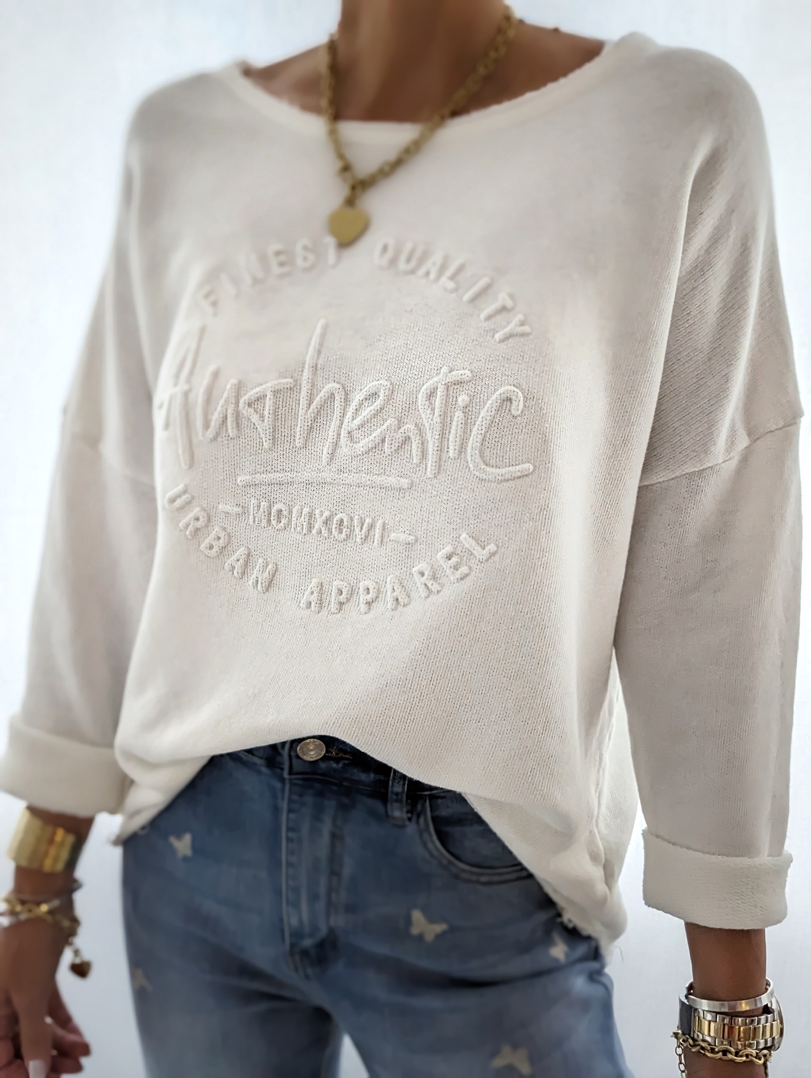 Sweater FINEST AUTHENTIC – versch. Farben