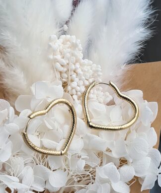 Ohrringe – LOVE LINE – gold