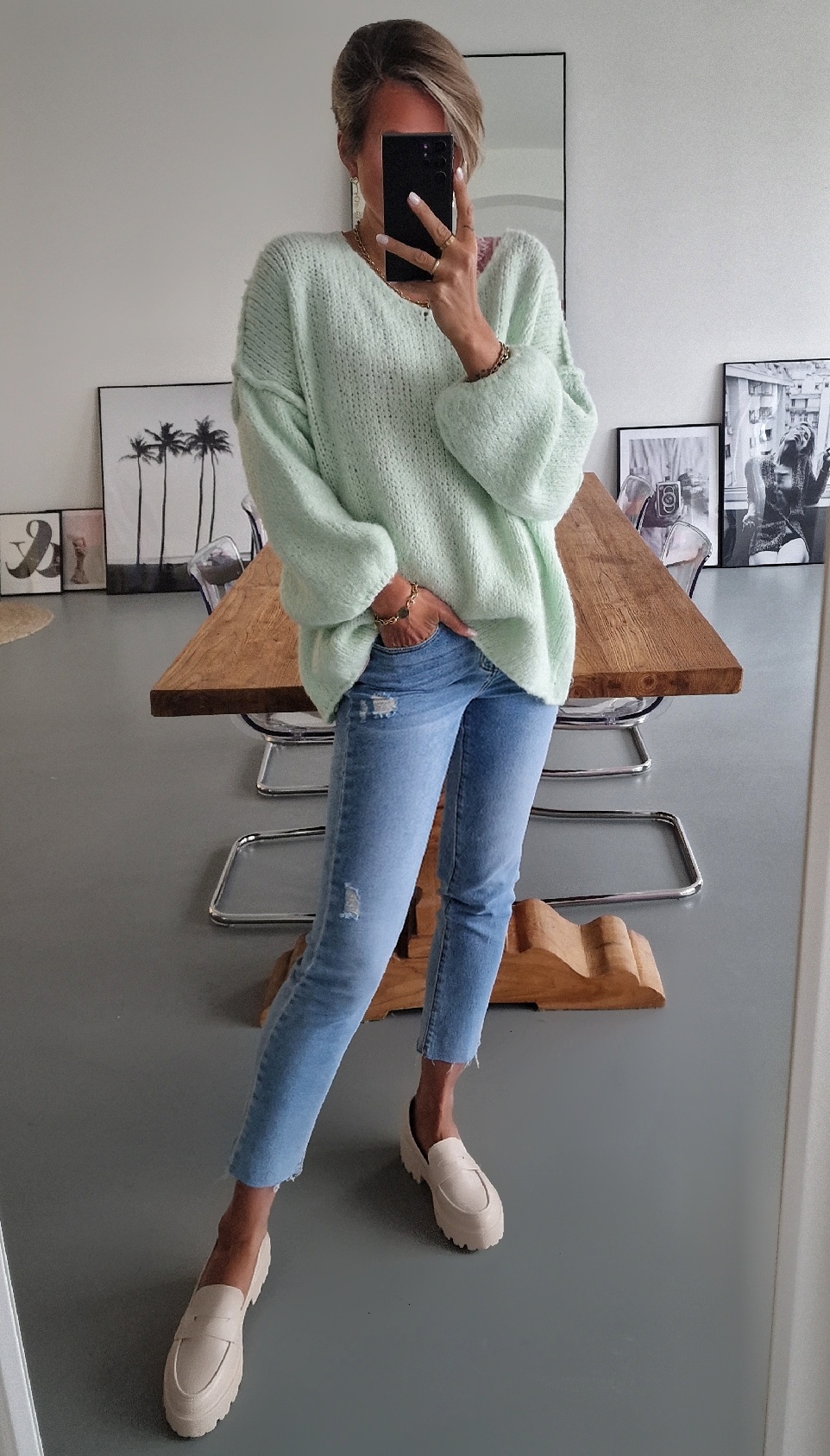 SLIM-Mom-Jeans – KLARA – light BLUE