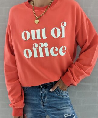 SWEATER – OUT OF OFFICE – versch. Farben