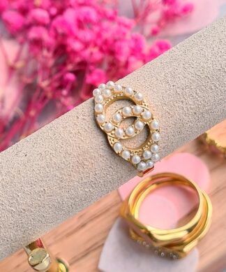Ring Vesica Piscis- gold