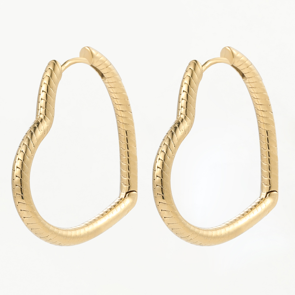 Ohrringe – LOVE LINE – gold