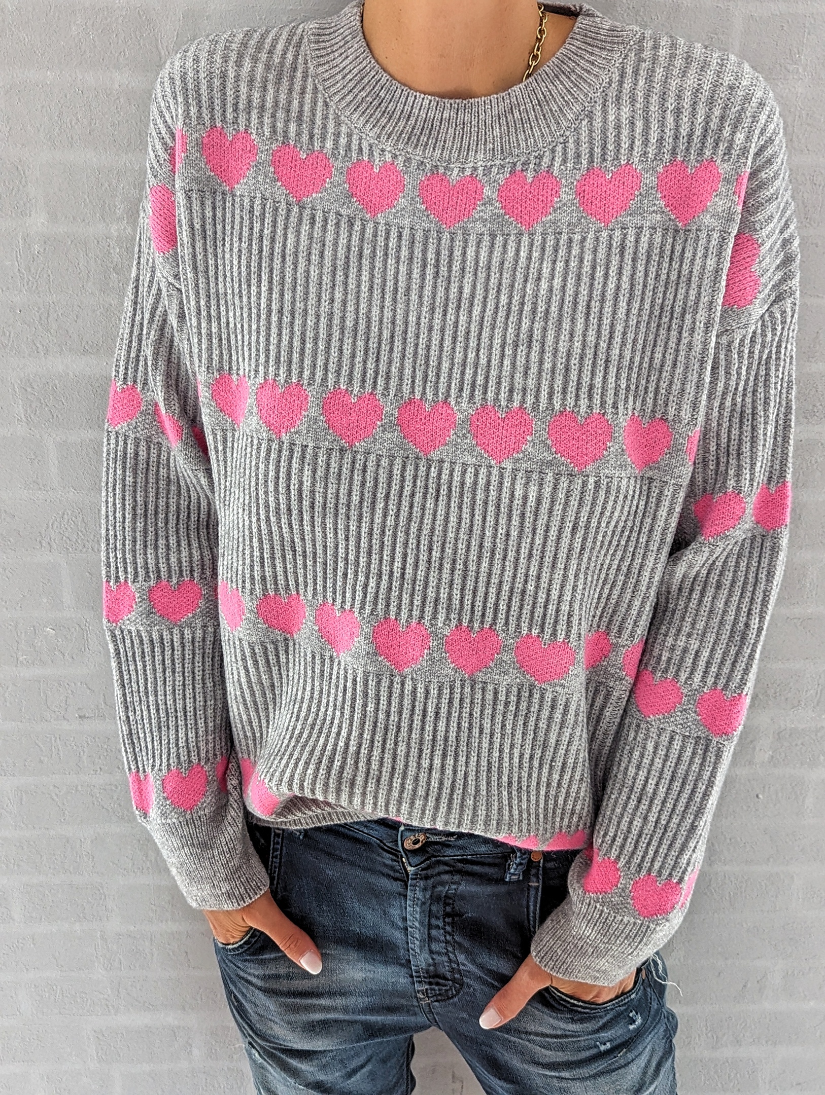 Pullover HEARTBREAKER – versch. Farben