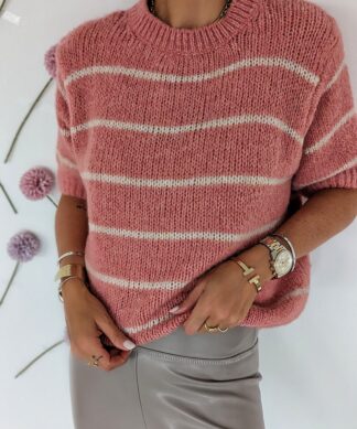Strickpullover Soft Stripes – versch. Farben