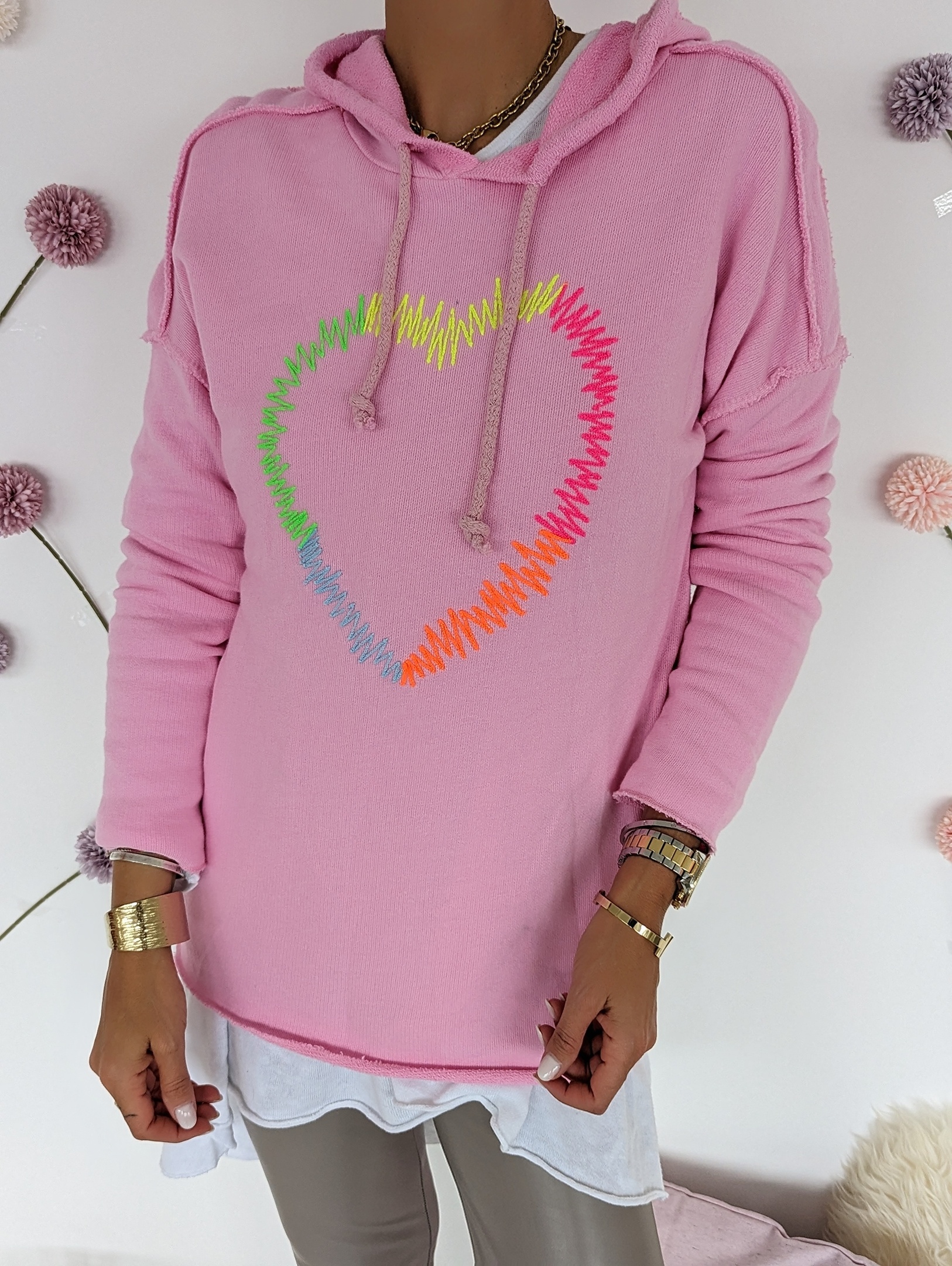 HOODIE – BIG HEART- versch. Farben
