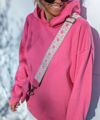 Bagstrap CARAT PINK BEIGE- SILBER EDITION