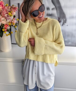 Strickpullover SPRING THING – versch. Farben