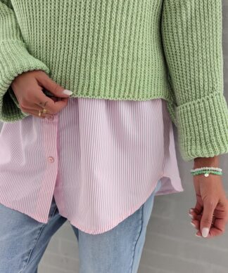Blusenrock STRIPED – versch. Farben