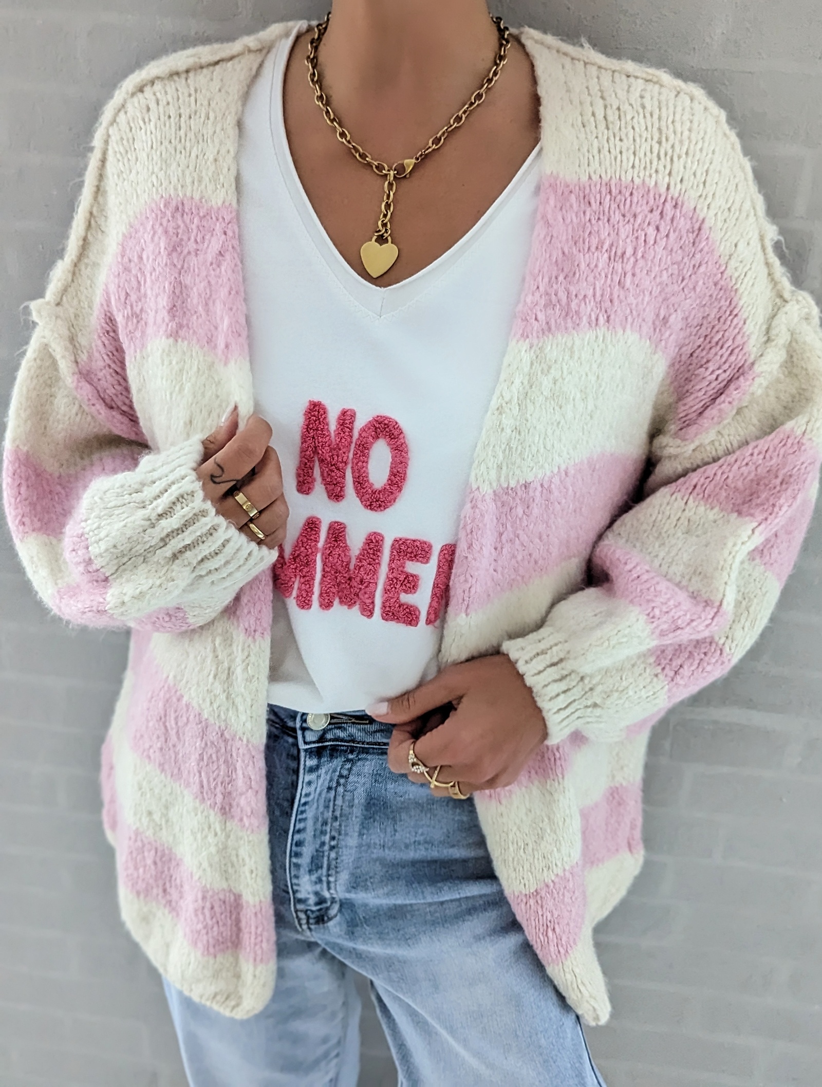 Cardigan THINKING ABOUT YOU – versch. Farben