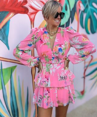 kurzes Kleid – Down for Fiesta – versch. Farben