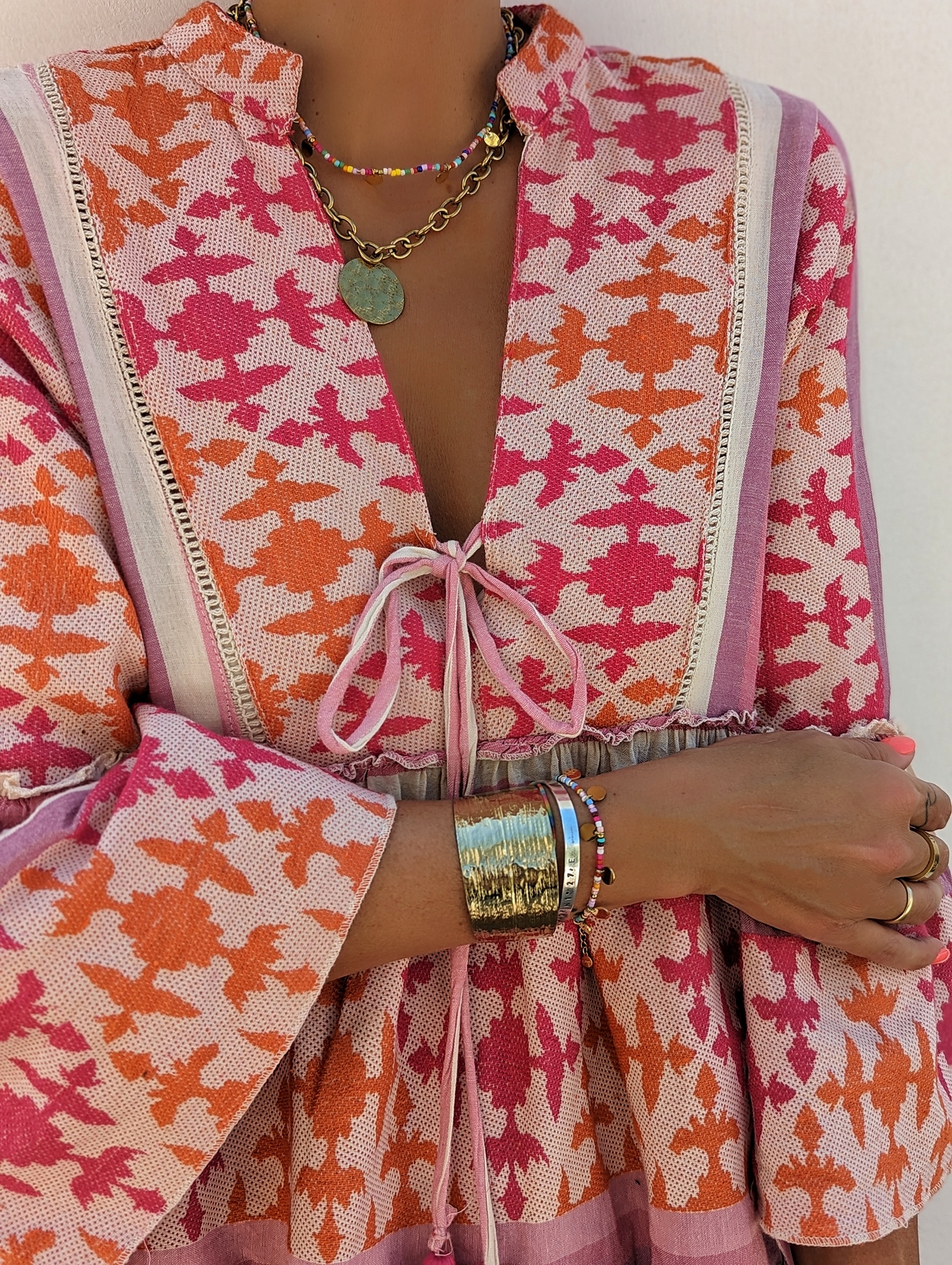 Kurzes Tunikakleid – BEACH SHELL – Exclusive Collection