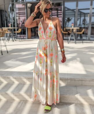 Langes Spaghettiträgerkleid – BONAIRE – Exclusive Collection