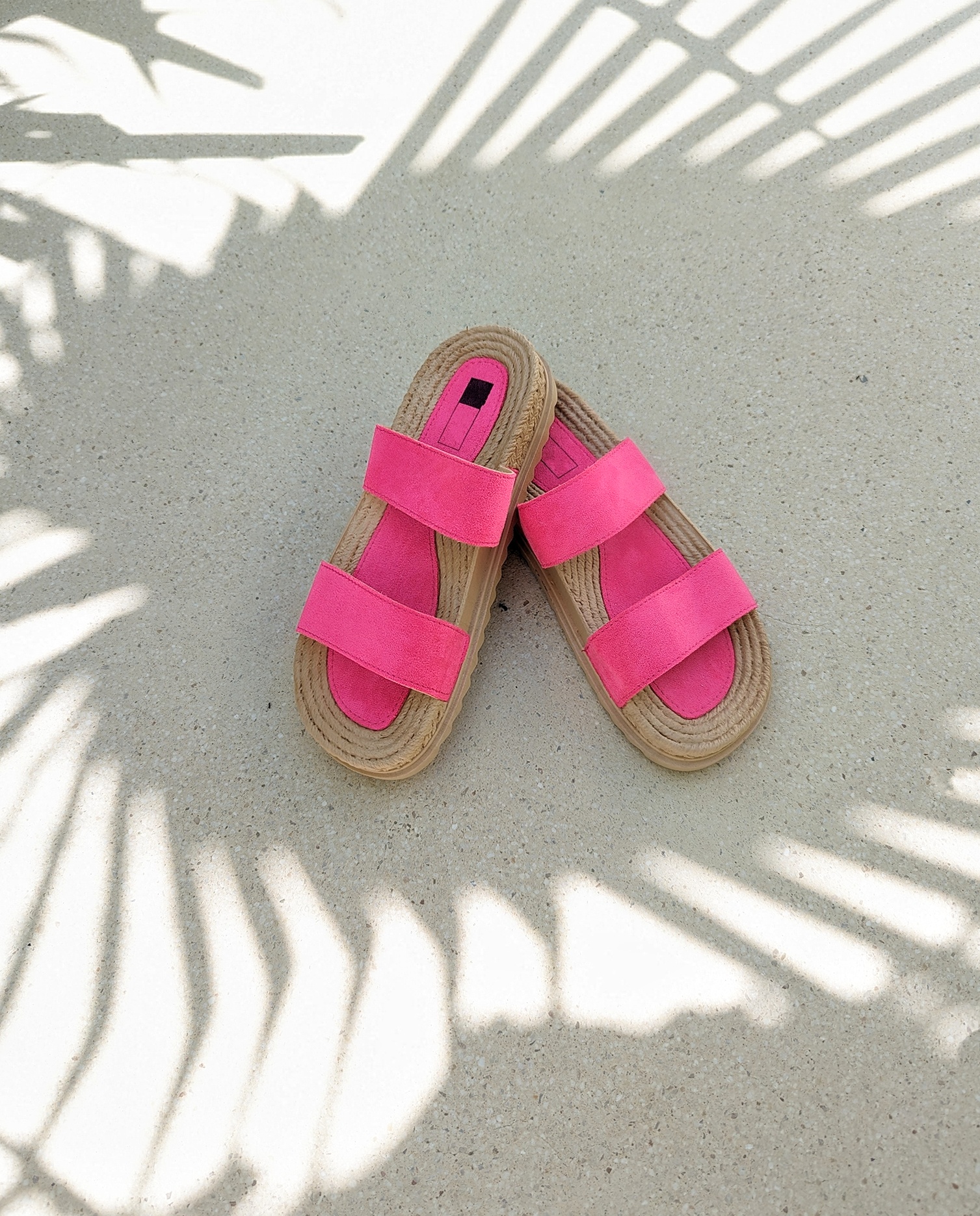 Pantolette MOMBASA – fuchsia