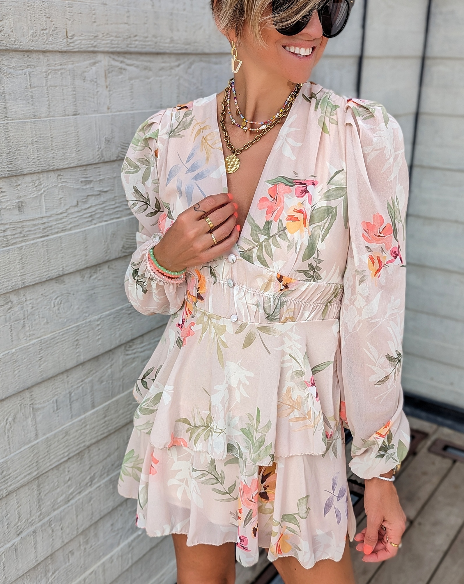 kurzes Kleid – Down for Fiesta – versch. Farben