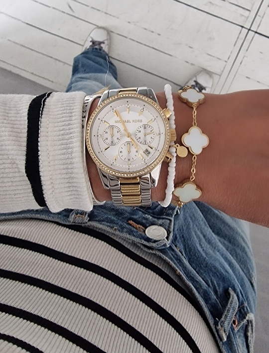 Armband WHITE LEAF – gold