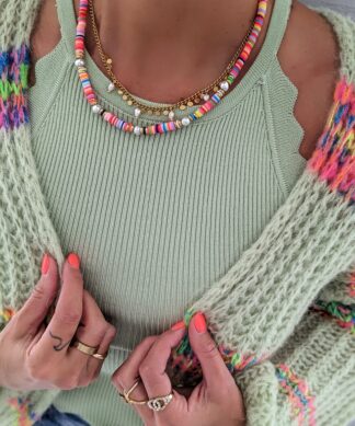 bunte Kette mit Perlen – Rainbow Pearls