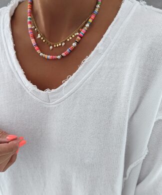 feine Kette Pearls and Coins – Sway Beaded