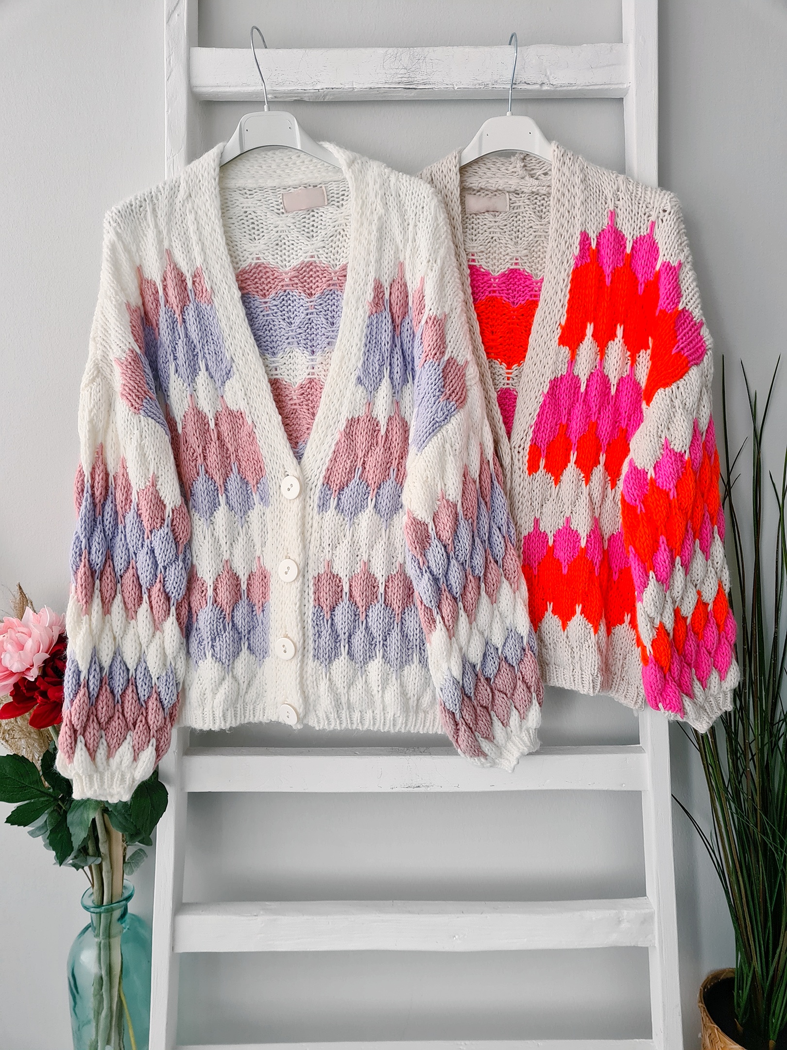 Strickcardigan – LOVELY CLOUDS – versch. Farben