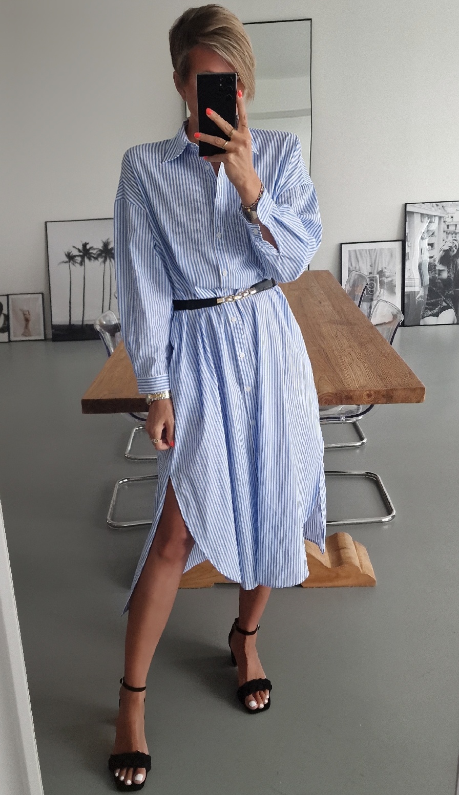 langes Blusenkleid – FIRST CLASS