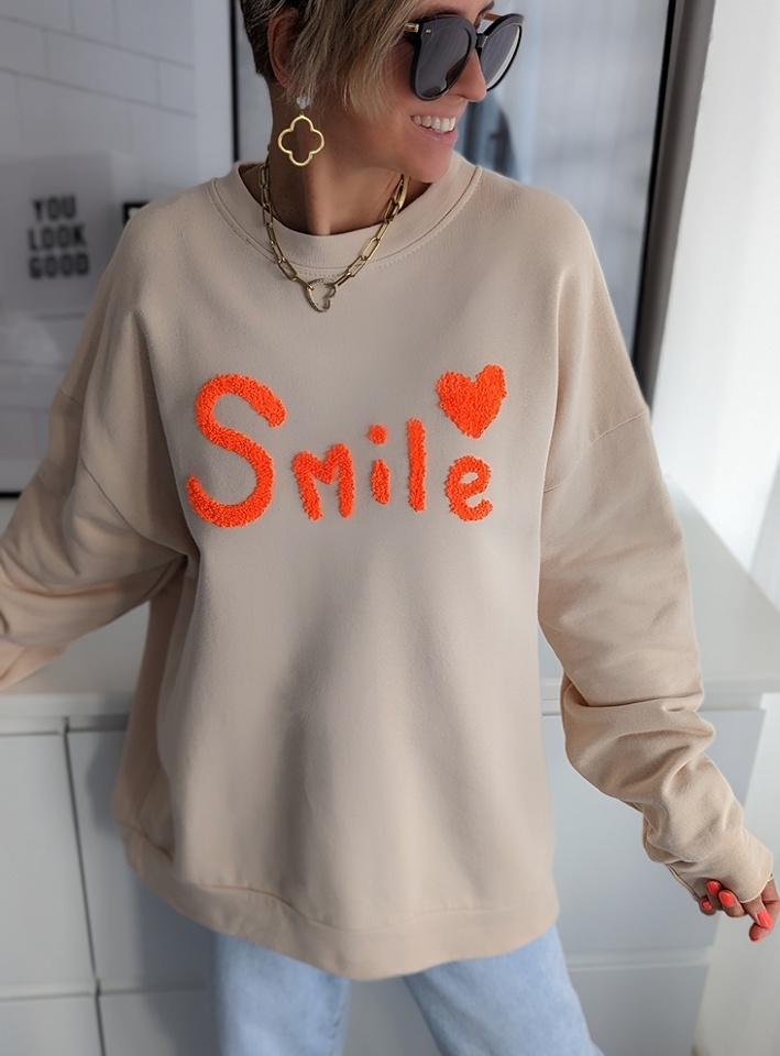 Sweater – SMILE PRETTY – versch. Farben
