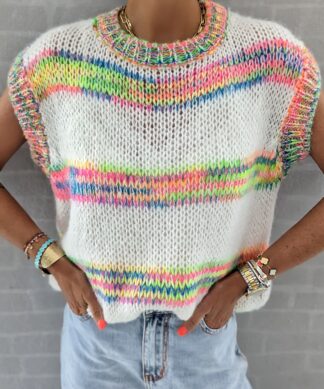 Strickpullunder- CONFETTI – versch. Farben