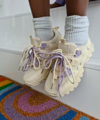 Sneaker COLOURFUL ACCENTS – lila SALE