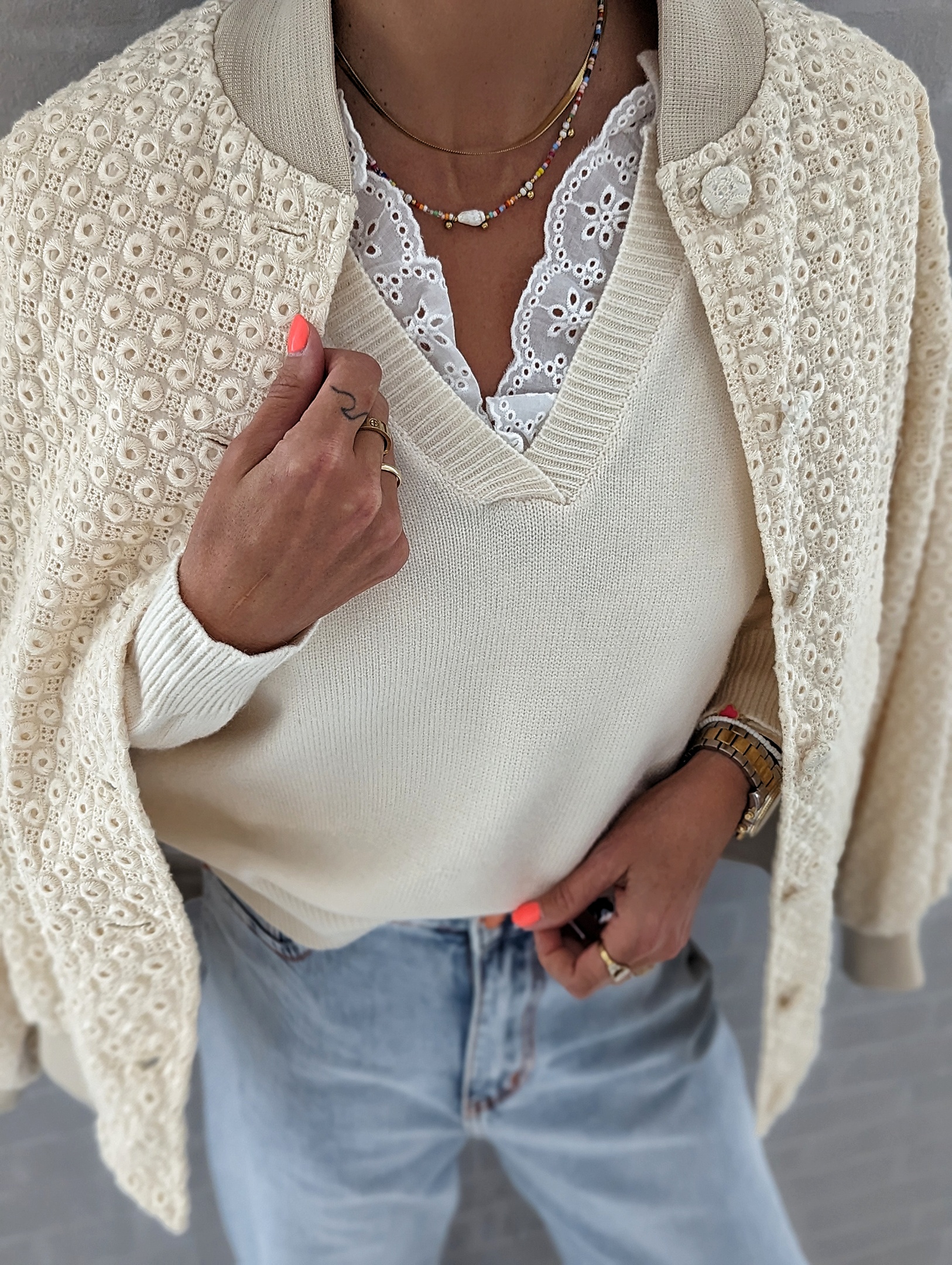 Pullover – Go for it – versch. Farben