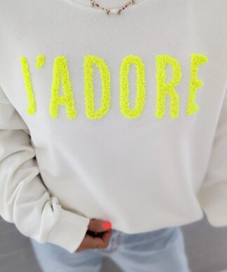 Sweater – J’ADORE LOVE – versch. Farben