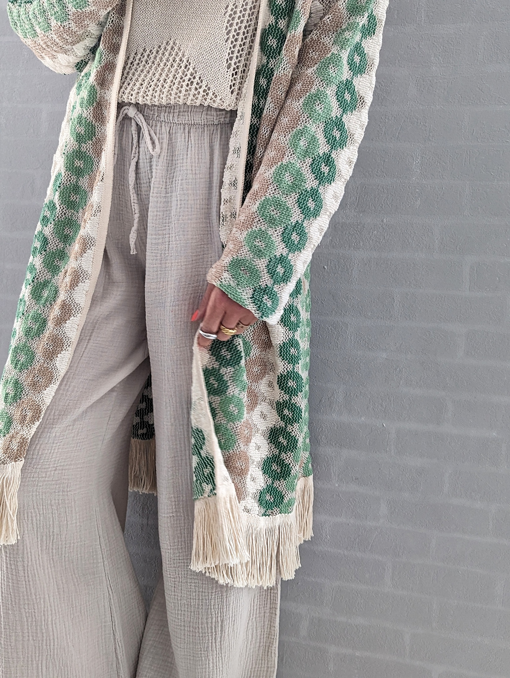 BOHO Cardigan – HYPNOTIZED – versch. Farben
