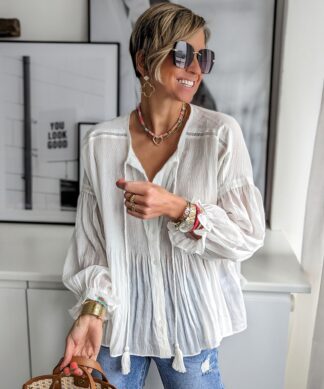 Bluse – Western Style – versch. Farben