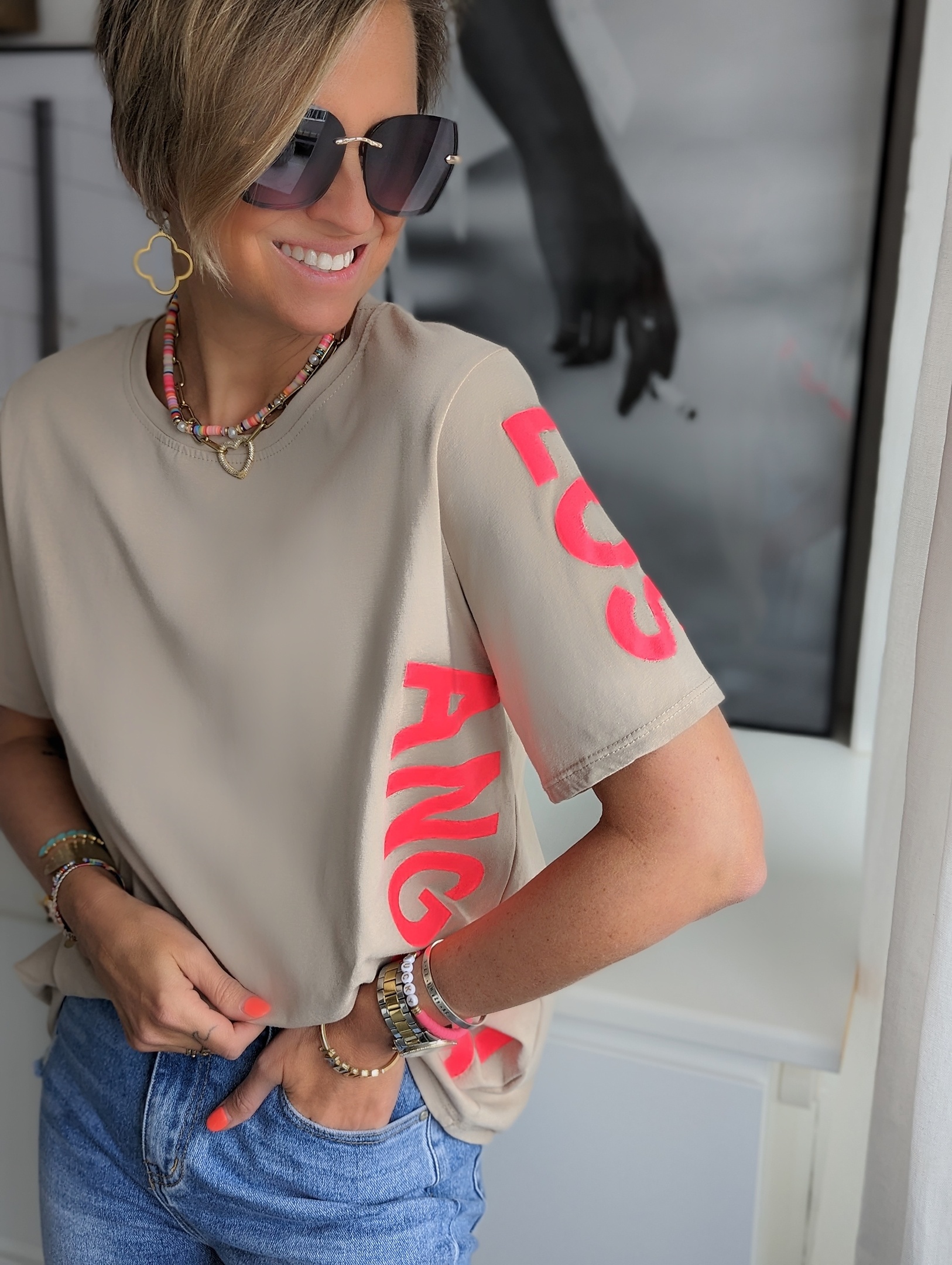 T-Shirt – LOS ANGELES – versch. Farben