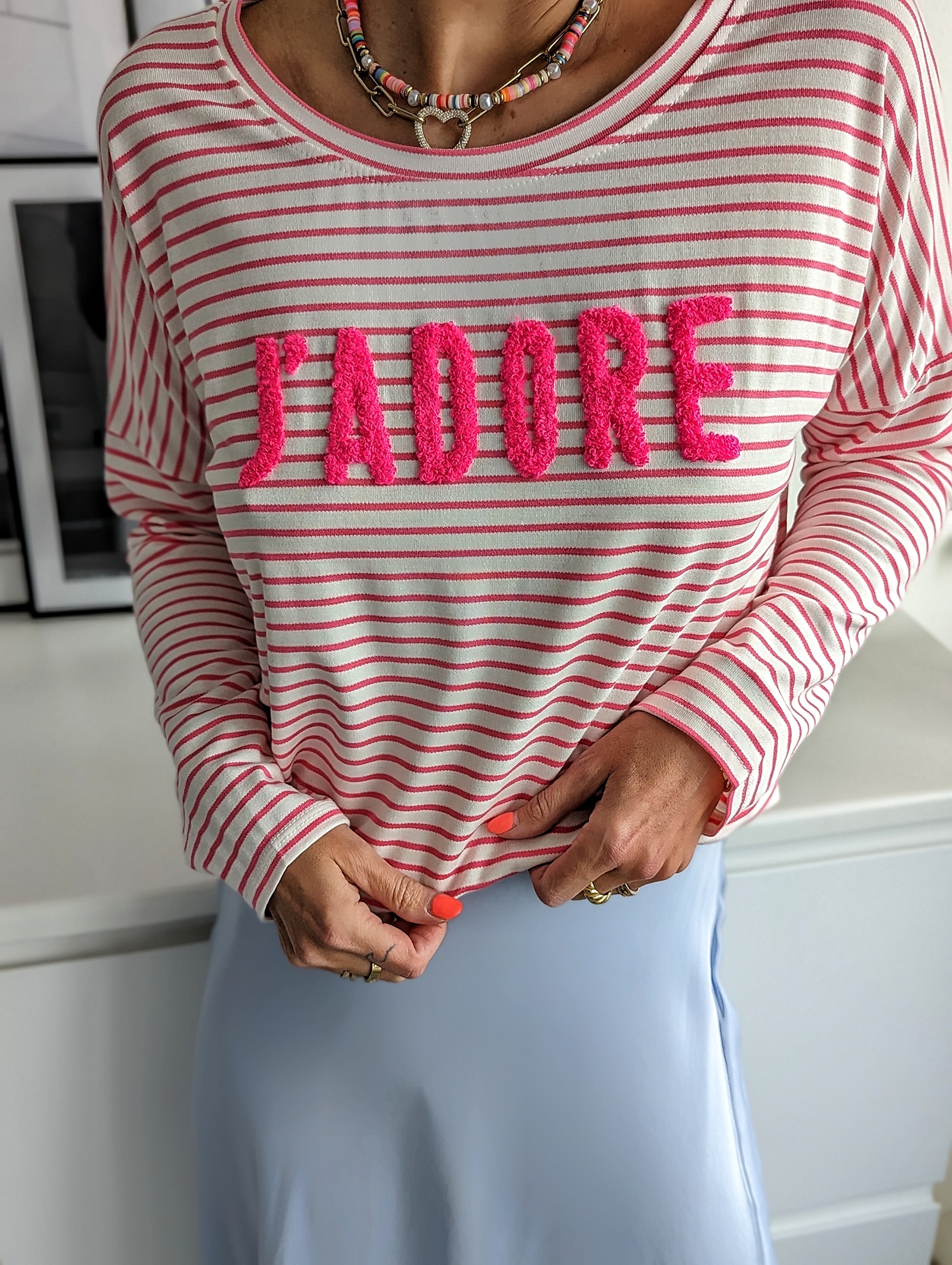 Longsleeve – ADORE YOU – versch. Farben SALE