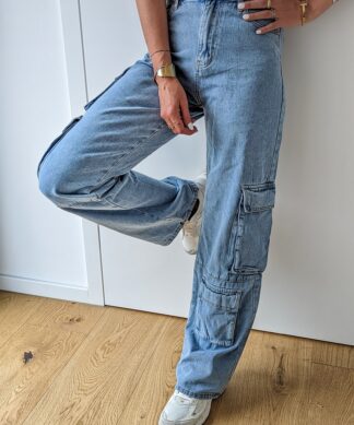 CARGO JEANS – UTILITY – BLUE
