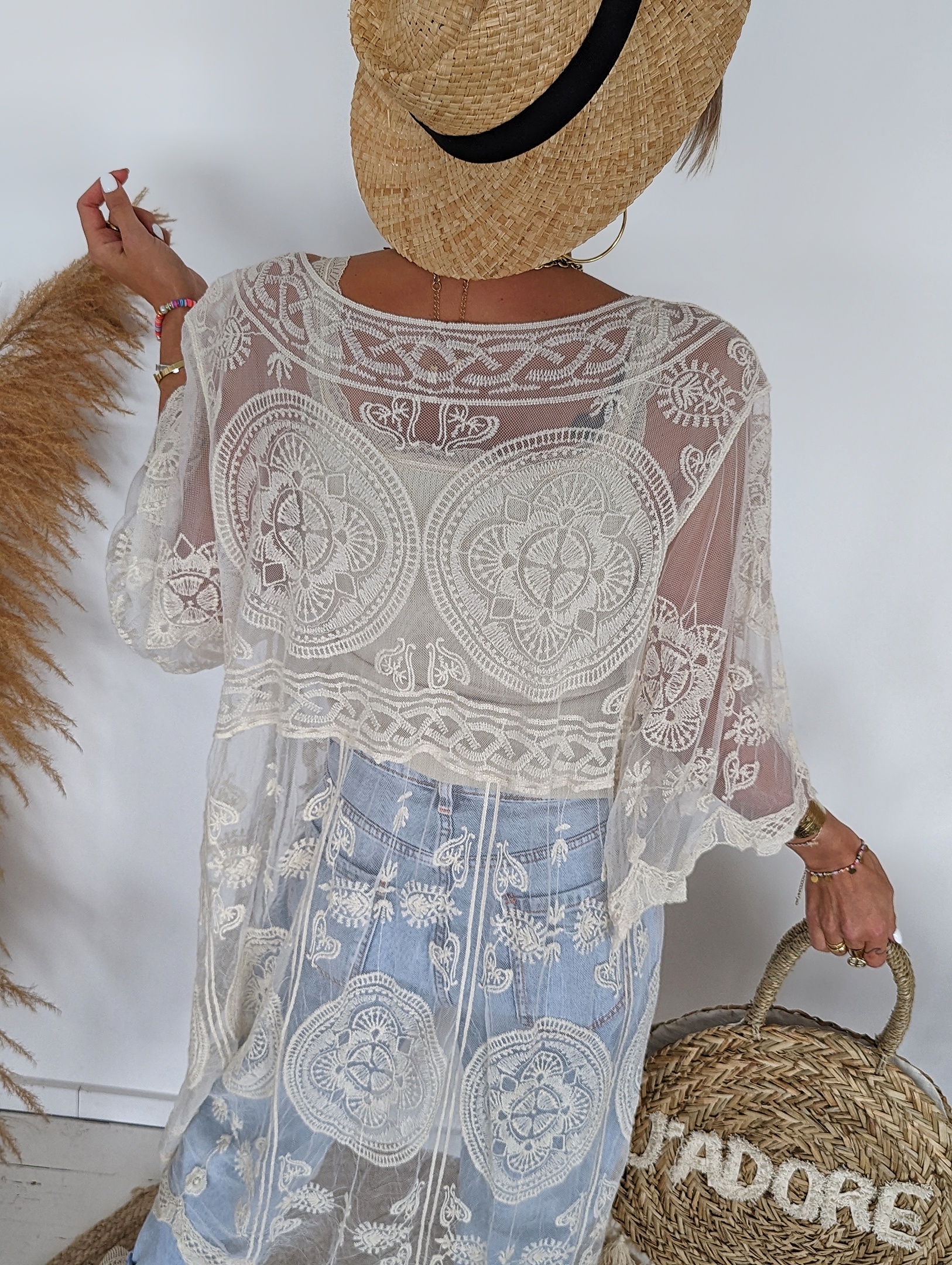 leichter Strand Kimono PIECE OF HEAVEN