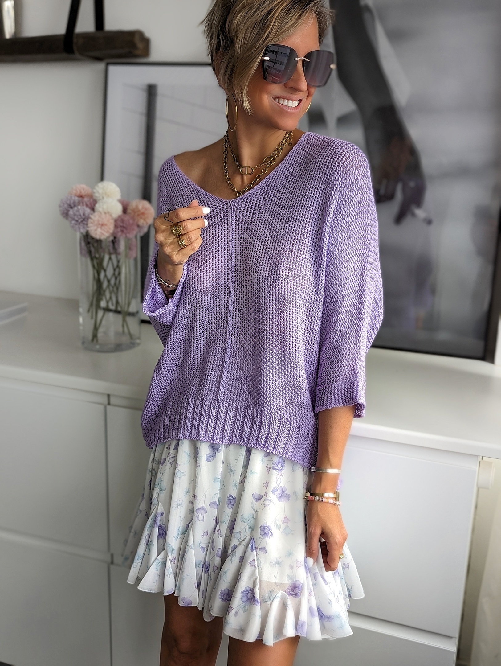 Pullover – Such a Mesh – versch. Farben