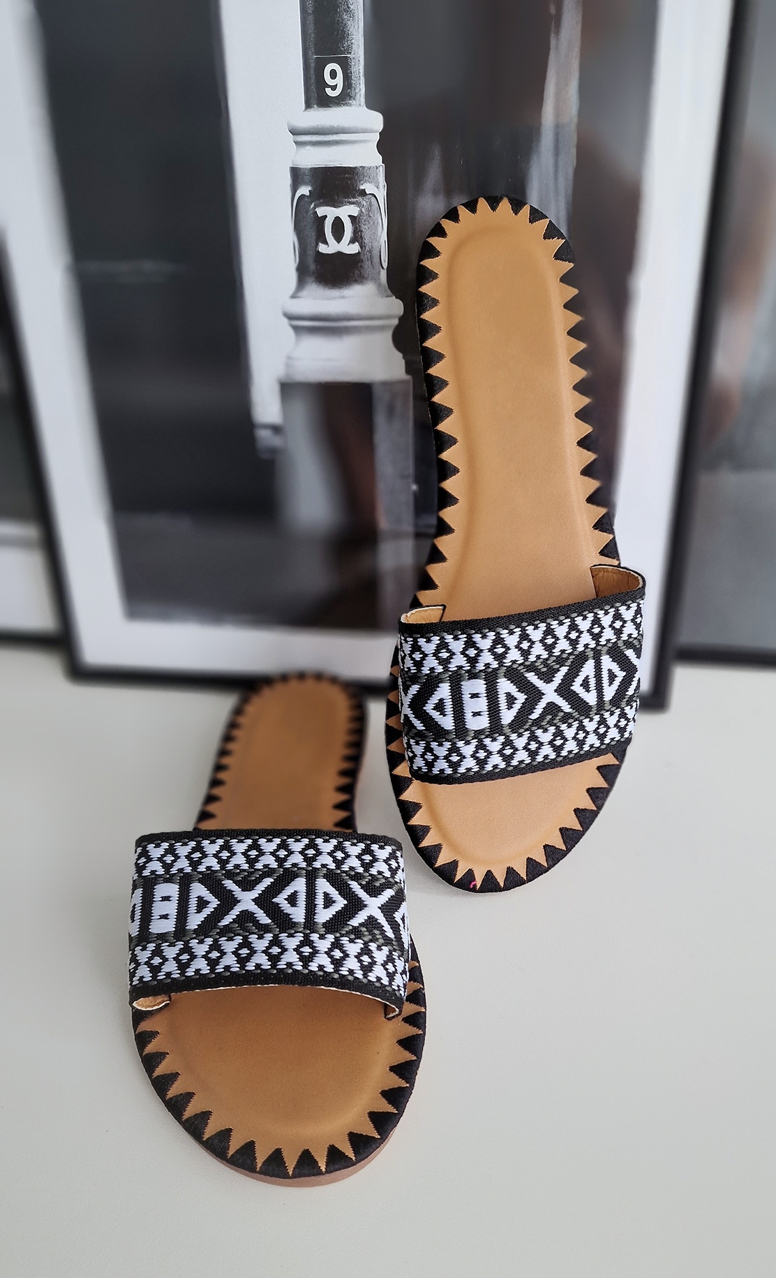 Pantolette – SUMMER MOOD – schwarz SALE