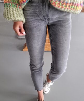 SLIM-Mom-Jeans – CELINA – grey